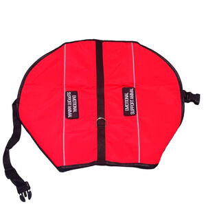 Dog Emotional Support ESA Vest Harness Adjustable Canine Reflective Light, Large